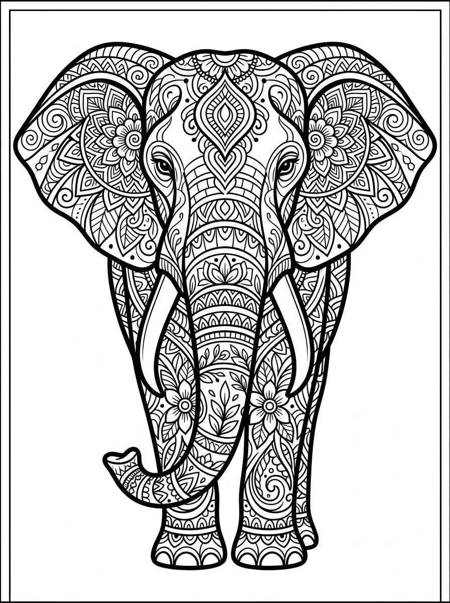 animal coloring pages free printable 3