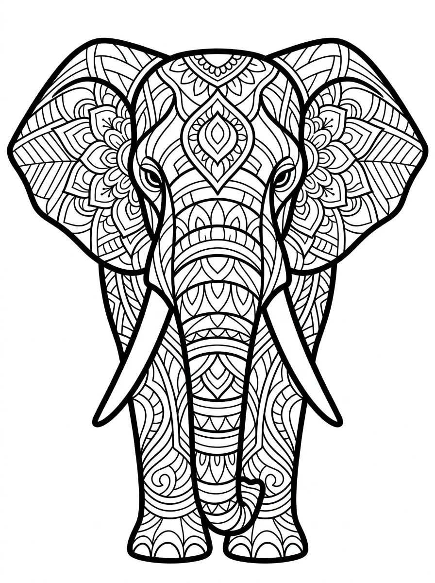 animal coloring pages free printable 8