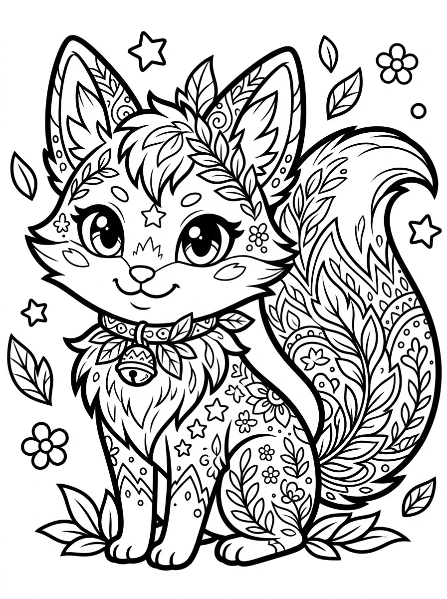 anime animal coloring pages to print coloring page 1