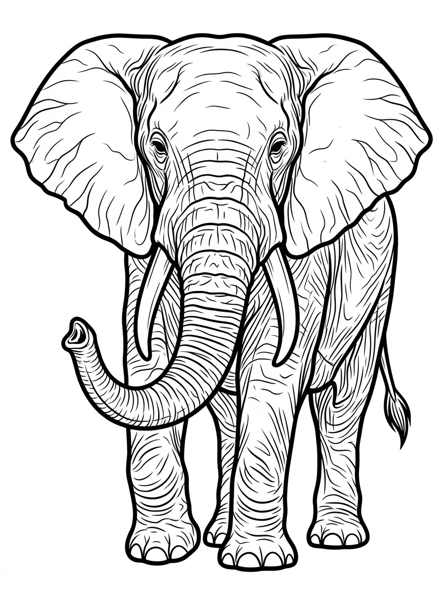 wild zoo animal coloring pages printable coloring page 3
