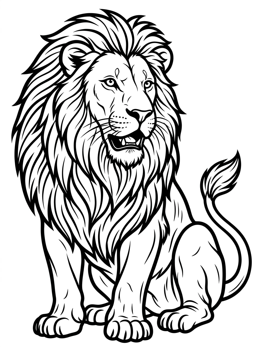 wild zoo animal coloring pages printable coloring page 5